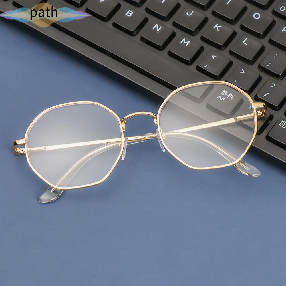 Mắt Kính Gọng Kim Loại Hình Bát Giác Độ Phân Giải Cao Phong Cách Cổ Điển Thời Trang Cho Unisex