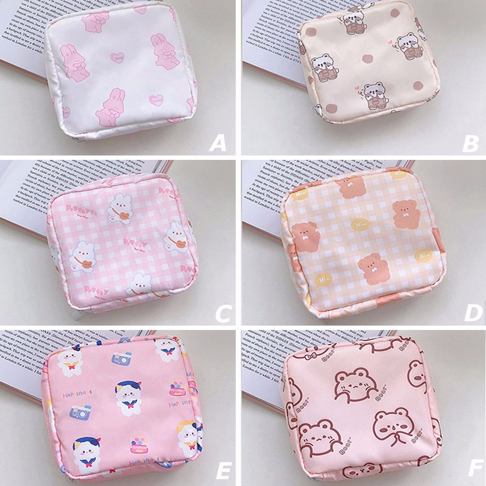 Túi đựng đồ mini đa năng chống nước họa tiết hoạt hình dễ thương