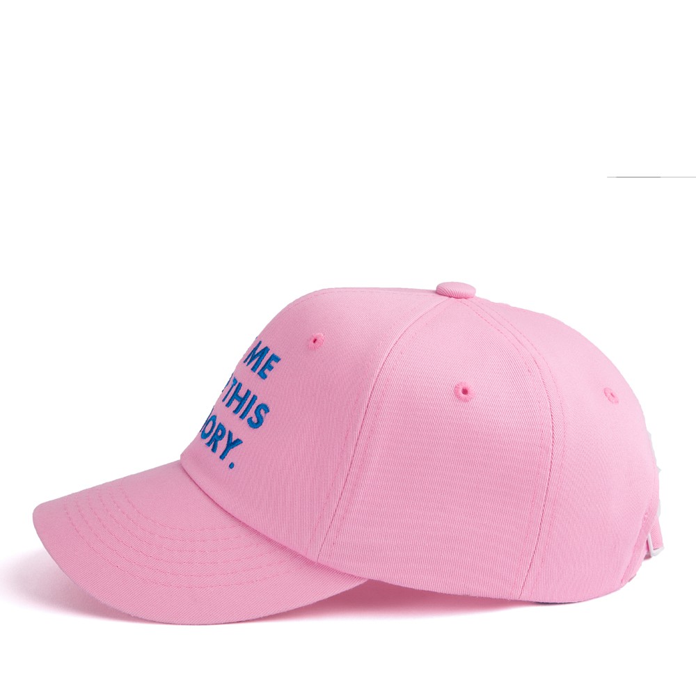 [Mã FAMALLT5 giảm 15% đơn 150K] LOPE Nón ballcap KEEP MONEY MEMORY CARD PINK