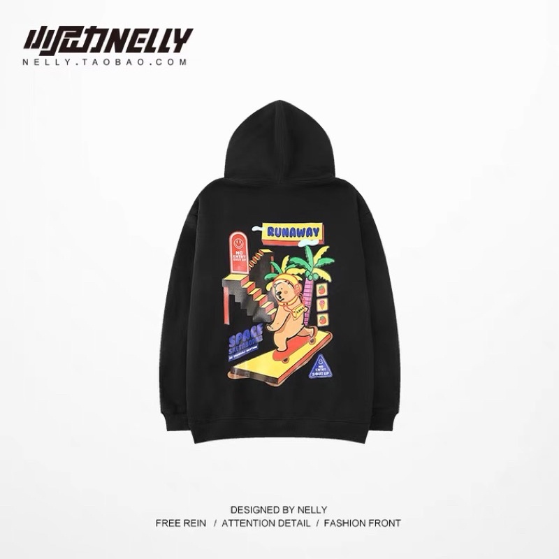 dáng unisex form rộng RUNAWAY