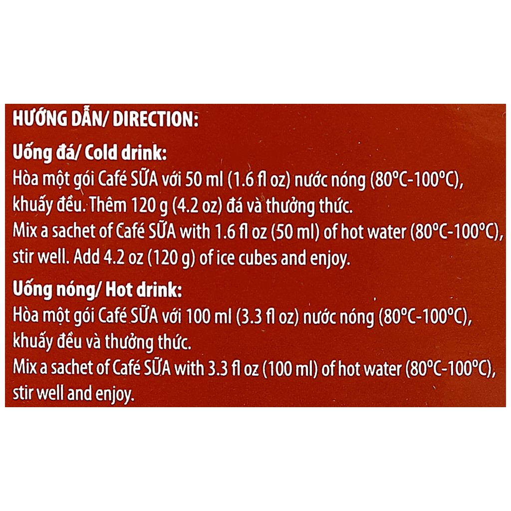 Cà phê sữa King Coffee 3in1 240g (10 gói x 24g)