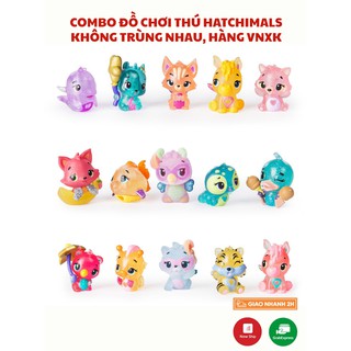 Combo 5/10/20 đồ chơi thú Hatchimals ngẫu nhiên không trùng nhau hàng VNXK