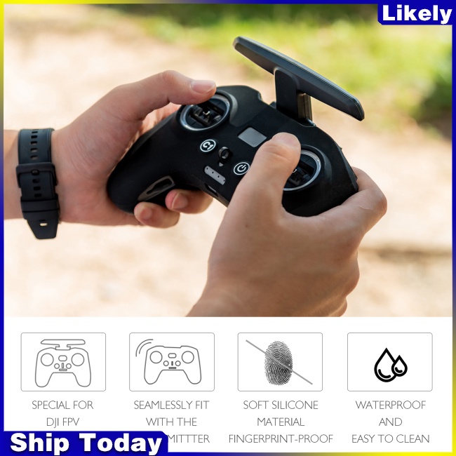 Vỏ Silicon Bảo Vệ Điều Khiển Từ Xa Chống Bụi Chống Trầy Cho Dji Avata / fpv