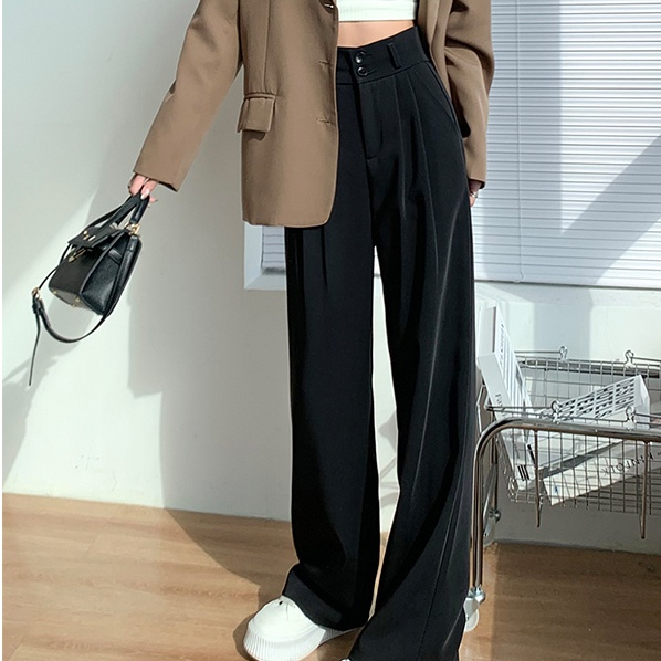 Quần ống rộng SUXI thời trang mùa hè dễ phối đồ dành cho nữ