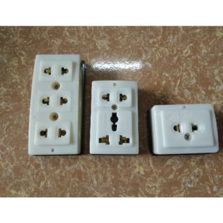 Ổ cắm điện đơn, đôi, ba Vinakip