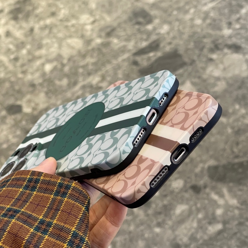 Ốp Điện Thoại Chống Sốc Họa Tiết Thương Hiệu Lớn Cho iphone 14 13 12 11 pro max XR 7p