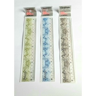 Thước kẻ 20cm ClassMate RL04-ME - Hàng hãng