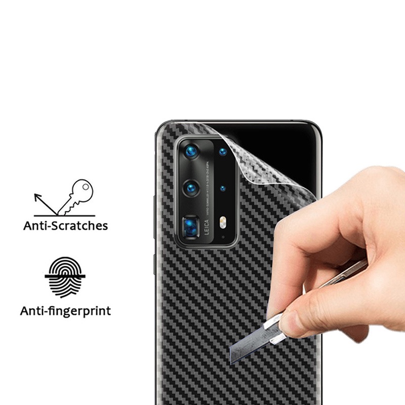 5 Miếng dán mặt lưng cacbon cho Samsung Chống Bám Vân Tay bảo vệ Galaxy S22 Ultra 5G Note 20 S21 Fe S20 Plus S10 5G Note 10 9 8