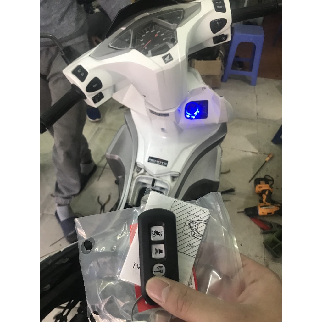 Khoá smartkey chính hãng Honda 3 nút: AB, lead, vario, Sh, víison ... dạng khoá chữ nhật