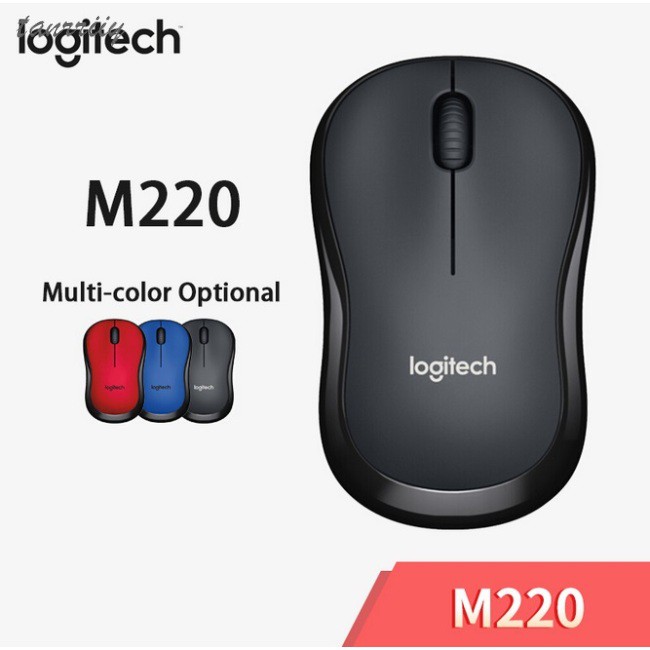 Chuột quang không dây Logitech M220 2.4ghz chơi game chuyên dụng cho Mac Os / Window 10 / 8 / 7
