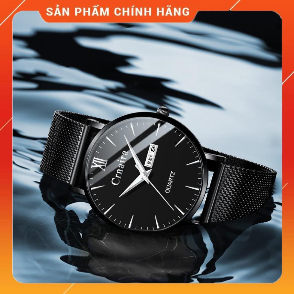 [Hàng Chính Hãng] Đồng hồ nam Crnaira Cr079 hàng chính hãng dây thép đặc ko gỉ [Uy tín về chất lượng] | BigBuy360 - bigbuy360.vn