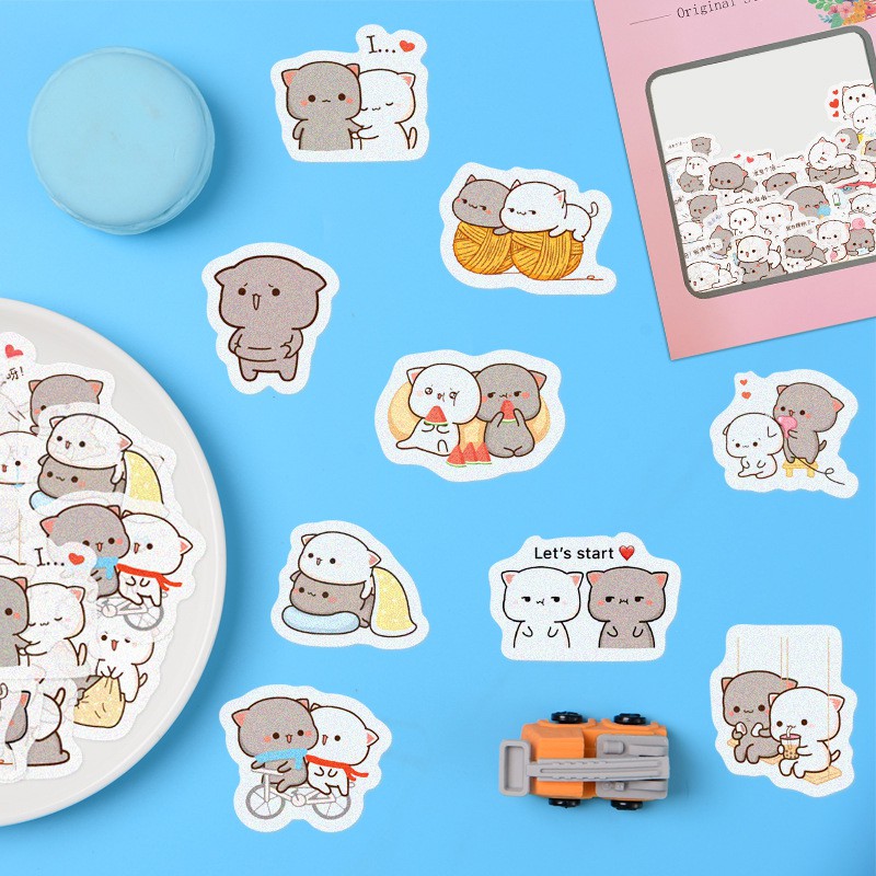 Set 40 Sticker Icon facebook | Sticker Dán Nón Bảo Hiểm Chống Nước