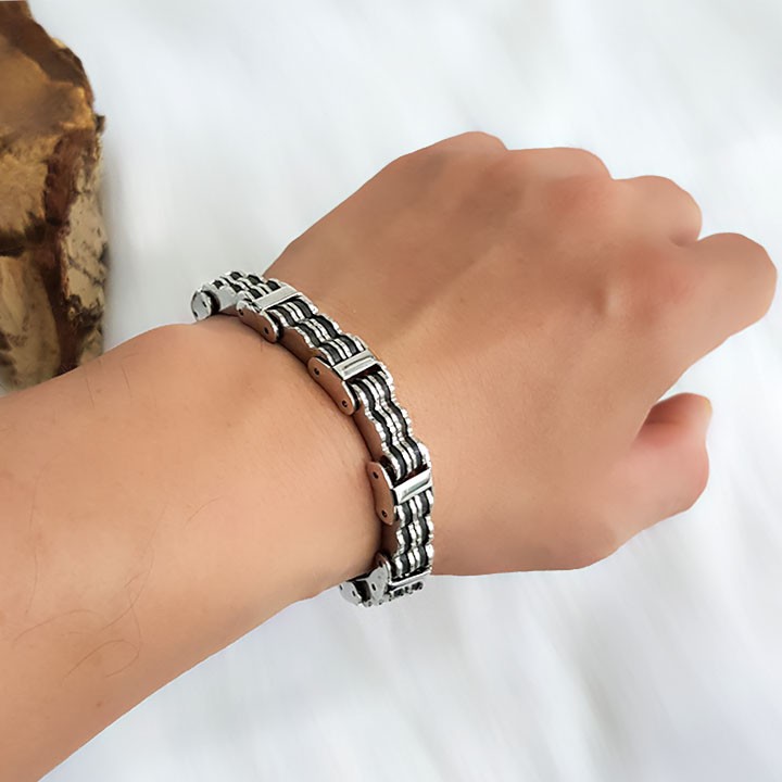 Lắc tay kiểu thời trang, lắc tay nam LZ1604.