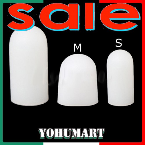 (Hàng Mới Về) 1 Cặp Nắp Silicon Mềm Bọc Ngón Chân Giúp Giảm Đau Hiệu Quả