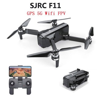 Máy Bay Flycam SJRC F11,Động Cơ Không Chổi Than. Camera 90 Độ Full HD 1080p. Khoảng Cách Bay 1200m FPV 500m, Bay 25 Phút