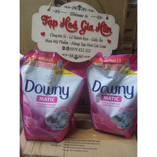 Nước Giặt Downy matic khử mùi ẩm mốc túi 3,1 Lít