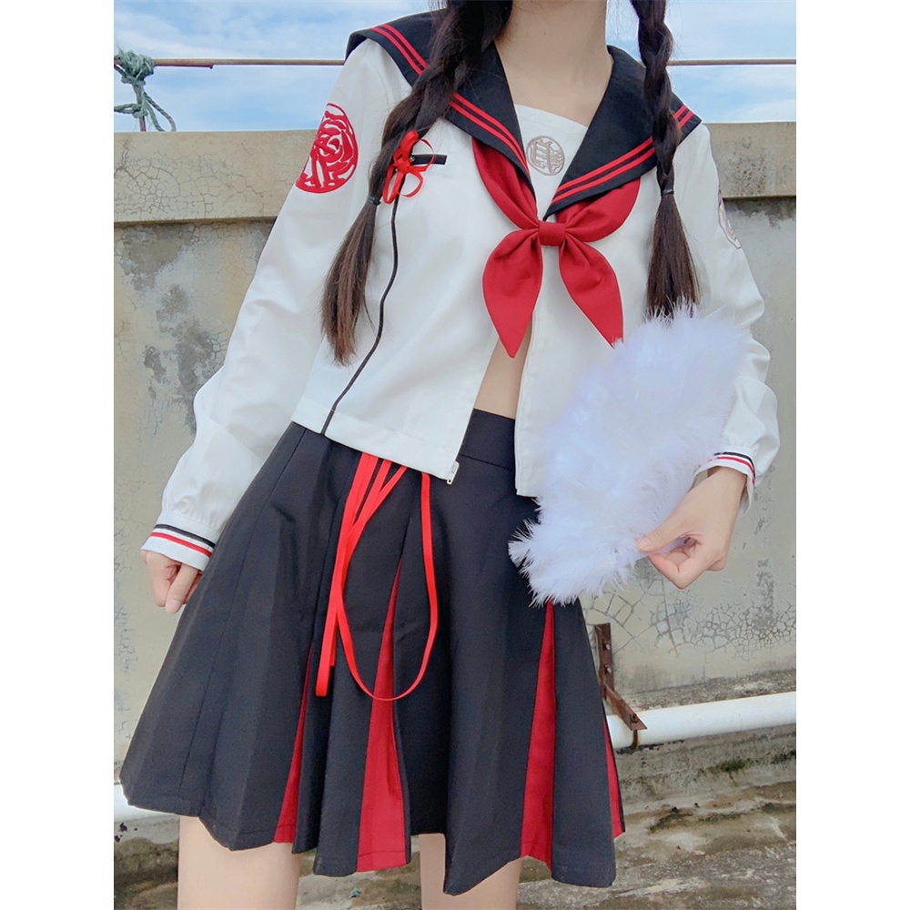 [Red Moon Crane] Váy Đồng Phục jk. Đồng Phục Học Sinh Nhật Bản Chính Hãng. T | BigBuy360 - bigbuy360.vn