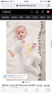 Sleepsuit Next mẫu mới 2020 (nhiều mẫu)