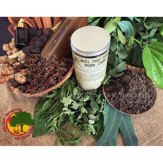 MUỐI THẢO DƯỢC NGÂM CHÂN