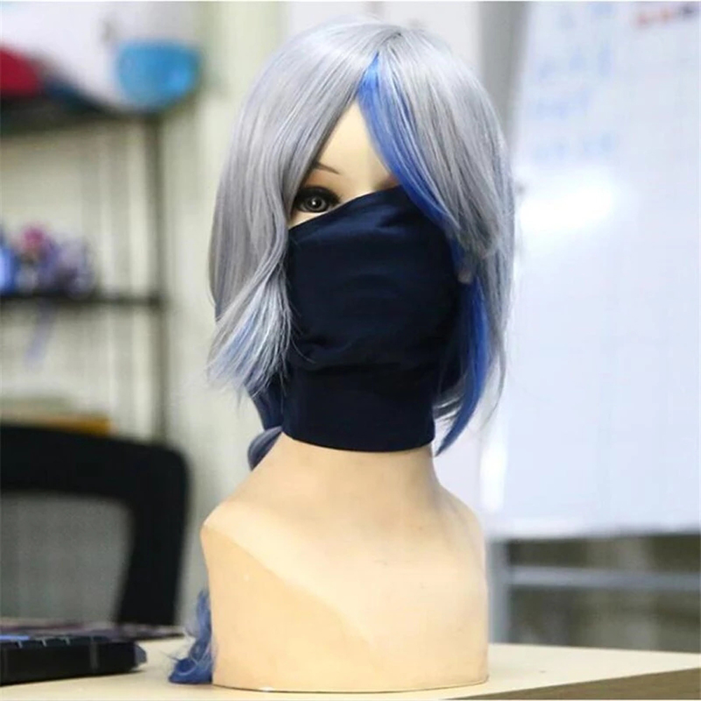 DOREEN Balaclava Kakashi Mask Headband Hatake Kakashi Anime Naruto Bandana Cycling Motorcycle Red Cloud Akatsuki Ninja Masks Cosplay Uchiha Itachi/Multicolor