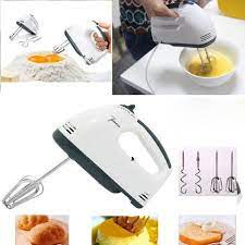 Máy Đánh Trứng Đánh Kem Cầm Tay 7 Tốc Độ Công Suất 180W