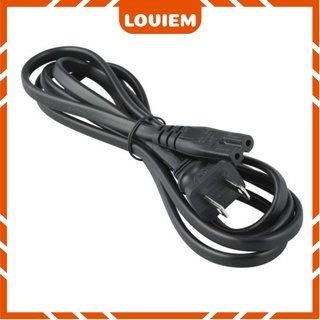 Dây nguồn số 8 loại tốt dài 1m 1.2m 1.5m dây 2 chấu cắm loviem