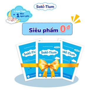[MIỄN PHÍ] SOKI TIUM - GIÚP BÉ NGỦ NGON HƠN, SÂU GIẤC, GIẢM QUẤY KHÓC ĐÊM