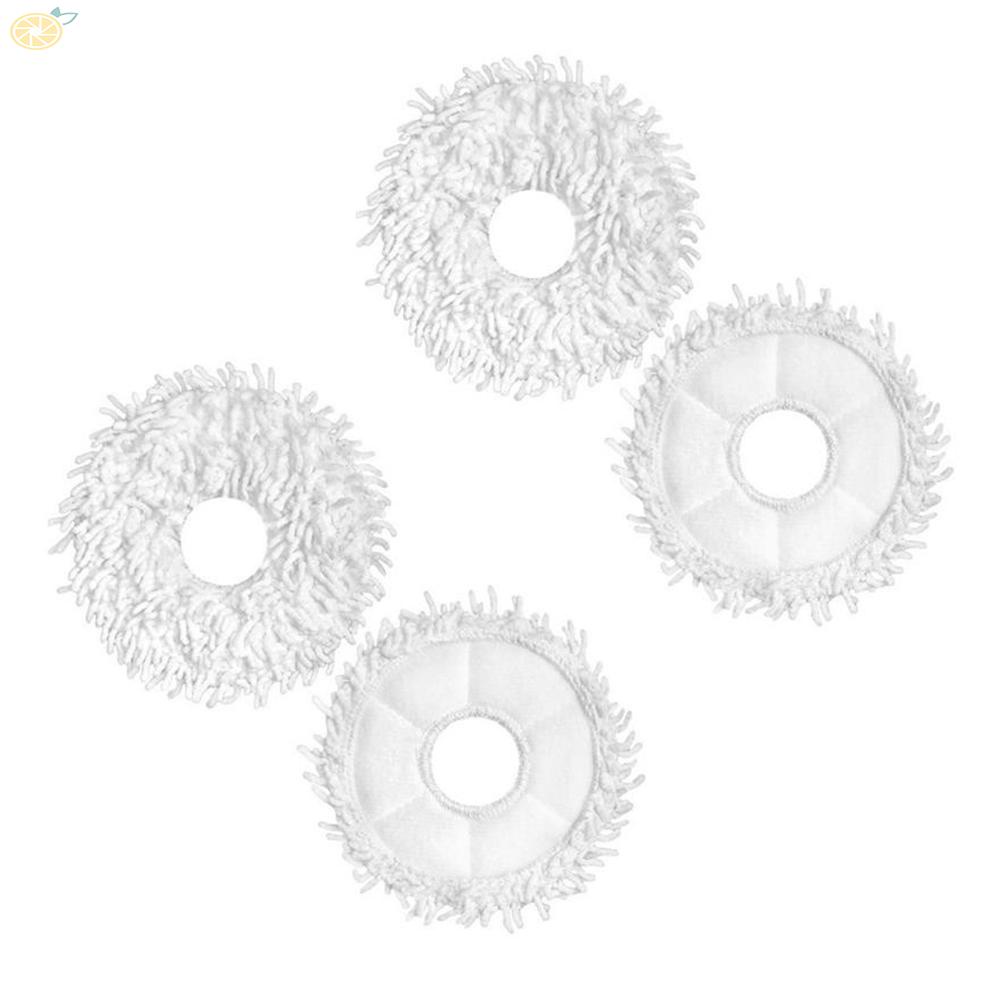 Bộ 4 Miếng Vải Lau Sàn Cho Máy Hút Bụi Bot W10 W10 Pro