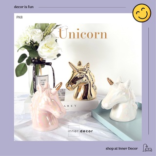 [SẴN] Tượng kỳ lân unicorn trang trí