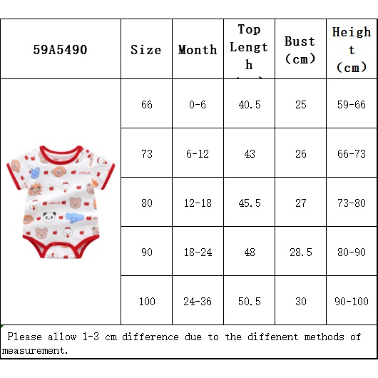 Áo Liền Quần SOFFNY Vải Cotton Dễ Thương Cho Bé