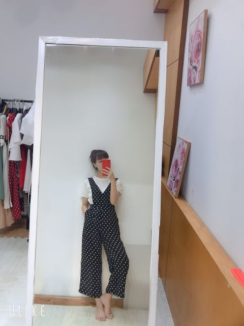 Sét áo phông yếm chấm bi (kèm ảnh thật) | BigBuy360 - bigbuy360.vn