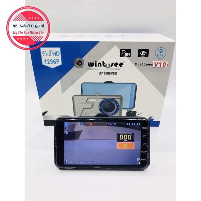 Camera hành trình ô tô WintoSee V10, có GPS cảnh báo tốc độ -Chuyên Sỉ | BigBuy360 - bigbuy360.vn