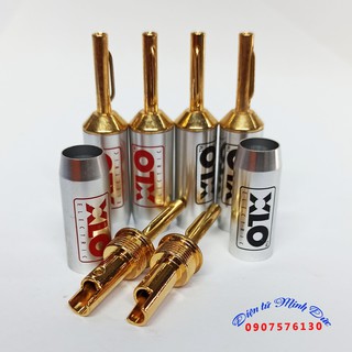 Speaker Cable Jack, Banana Plug - Đầu Giắc Cắm Loa, Giắc Cắm Bắp Chuối XLO