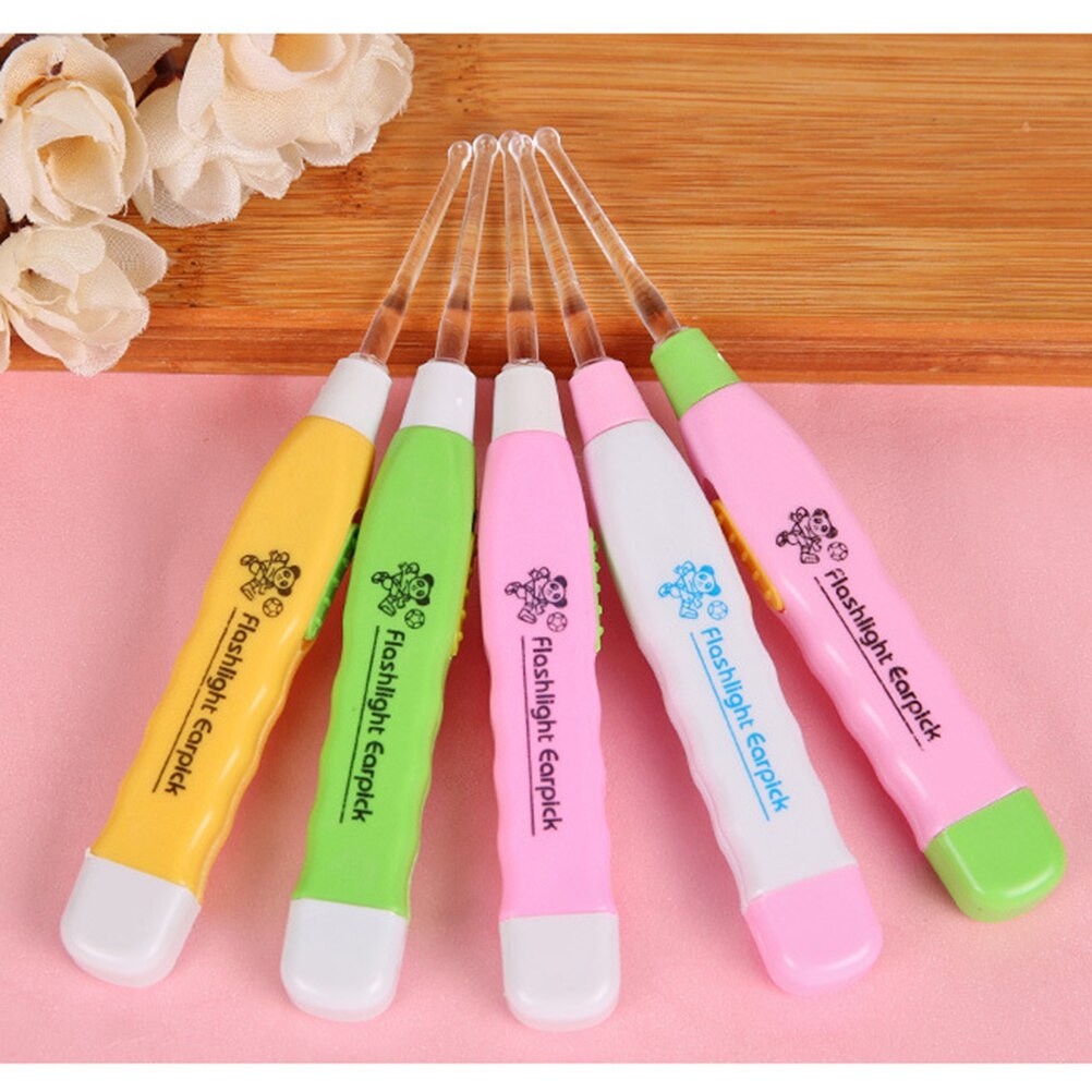 Dụng cụ lấy ráy tai cho bé có đèn soi tai,an toàn cho bé và gia đình
