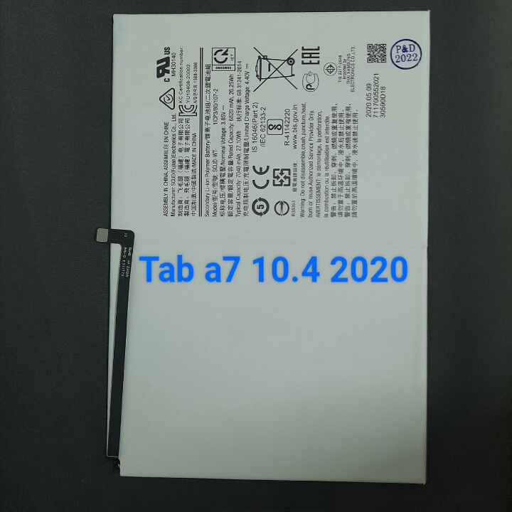 Pin máy tính bảng samsung Tab A7 10.4