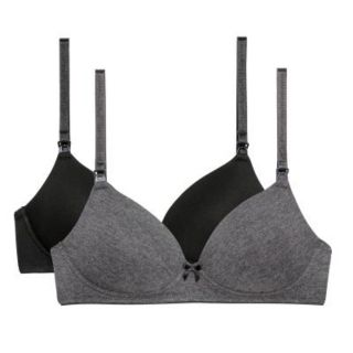 Set 2 áo ngực cho con bú cotton của H&M Nhật Bản - Ngực lớn D80, D85