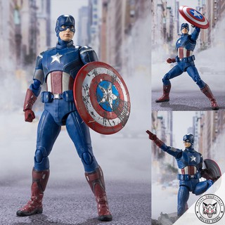 [Phiếu đặt hàng trước] Mô hình chính hãng SHF: Captain America (Avengers Assemble)