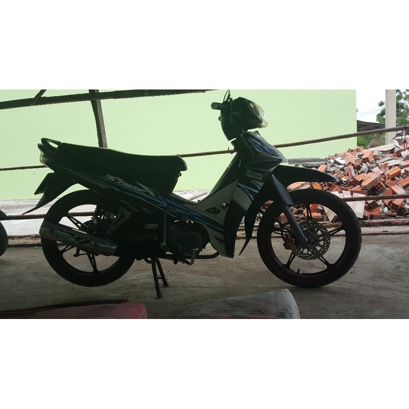 ( Quí khách vui lòng mang ra tiệm cho thợ dán ) xe Sirius xanh đen