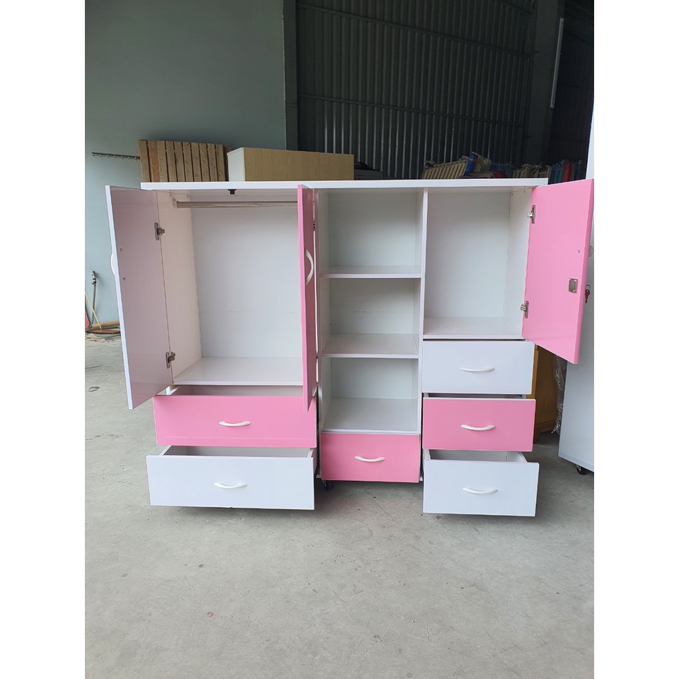 Tủ Nhựa Quần Áo Trẻ Em Kute Cao 1M25X1M4 Dễ Thương Giao Nhnah Nội Thành FreeSHIP HCM giá rẻ