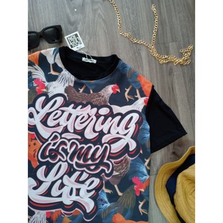 áo thun thái bigsize unisex[hình gà] KY118