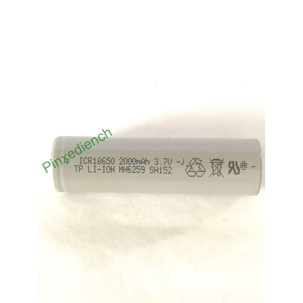 Cell Pin 18650 Tp  2000mah - Xả 20A, chuyên dành cho máy công cụ, máy khoan, xe điện, sạc dự phòng, xe cân bằng
