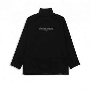 Áo cổ lọ mbl roll neck jumper- black