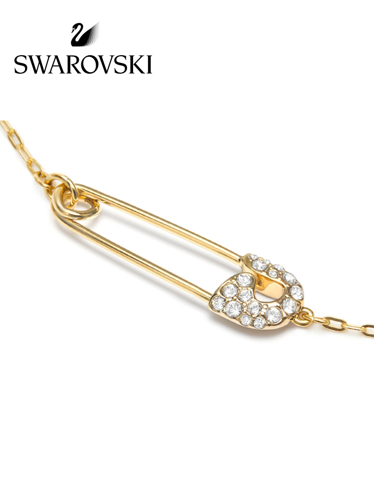 FREE SHIP Dây Chuyền Nữ Swarovski SO COOL Kẹp giấy Sang trọng Đô thị quyến rũ Necklace Crystal FASHION cá tính Trang sức trang sức đeo THỜI TRANG
