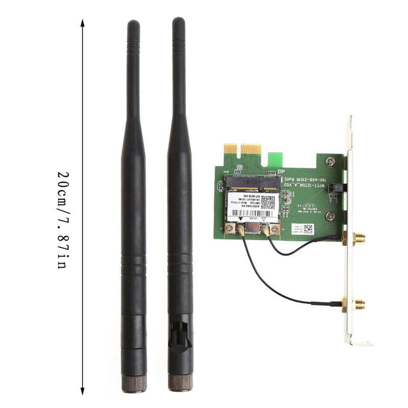 Card chuyển đổi Dual Band BCM4322 WiFi PCI-E bcm943225hms 300M