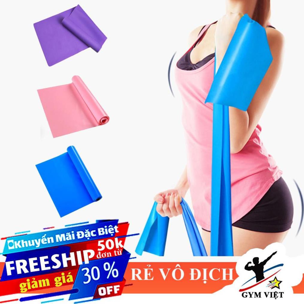 🎁 Dây thun bản rộng tập thể lực và yoga ❤️ FREE SHIP ❤️ dây tập gym [ HOT ]