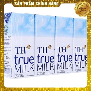 Sữa TH True Milk 180ML( vỉ 4h x180ml)