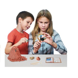 Đồ Chơi Khủng Long 𝐇𝐎𝐓 𝐒𝐀𝐋𝐄] Đồ Chơi Khảo Cổ Tìm Hóa Thạch Núi Lửa
