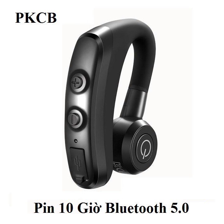 Tai nghe Bluetooth Chính Hãng 5.0 pin 10 giờ Nhập khẩu Cao cấp xoay nghe 2 PKCB74 có Mic Đàm Thoại Âm thanh Chất lượng