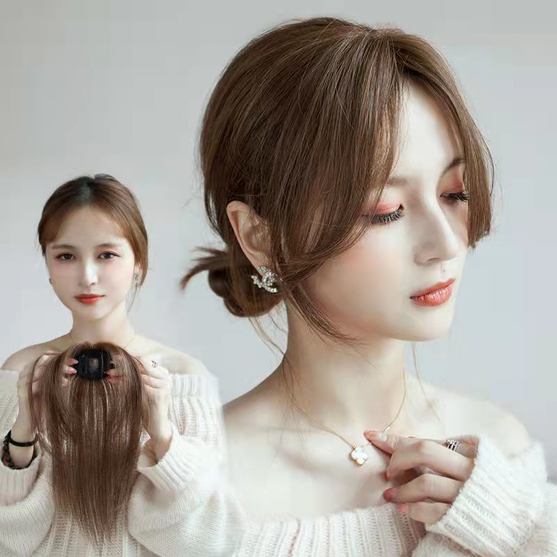 Tóc Mái Giả 3D Thời Trang Cho Nữ