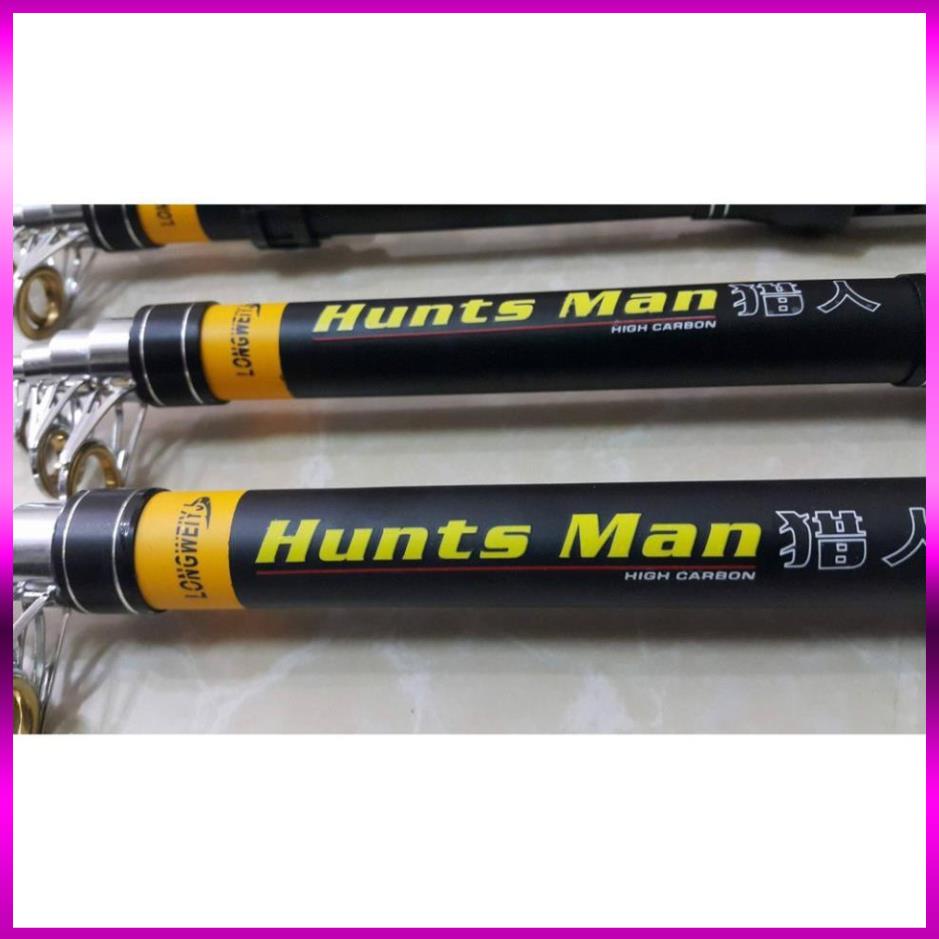 ⭐  Cần máy rút trâu bò Hunts Man - LW